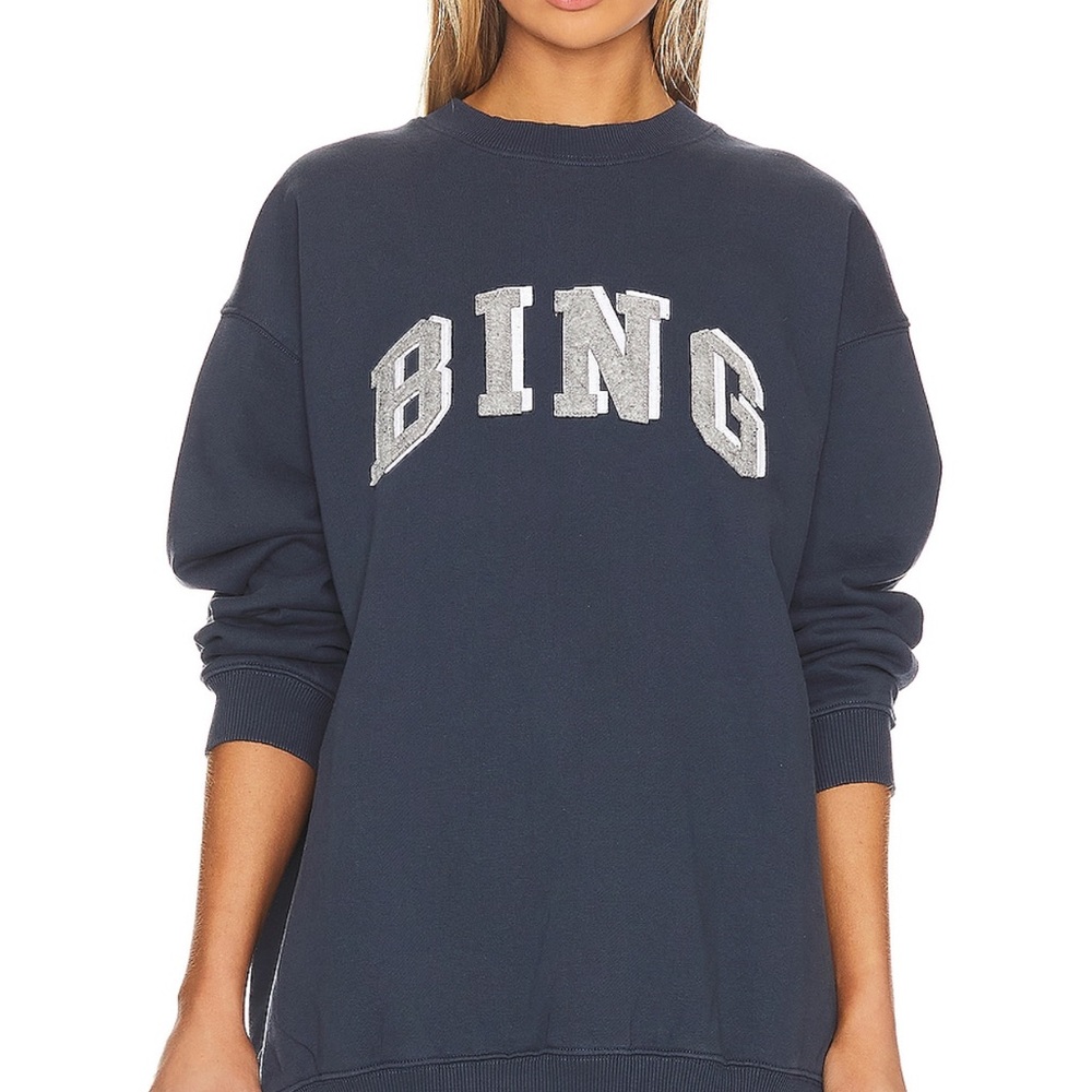 Anine Bing sweatshirt navy XS